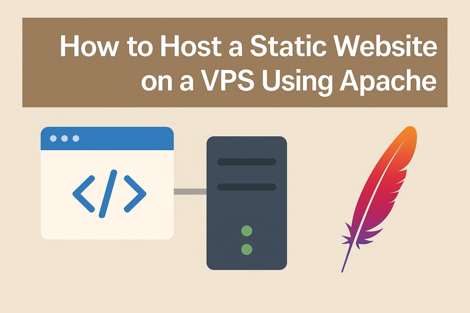 Hosting a static website using Apache on a VPS server